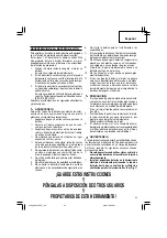 Preview for 45 page of Hitachi DS 14DSFL Instruction Manual