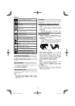 Preview for 26 page of Hitachi DS 14DSL Handling Instructions Manual