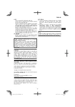 Preview for 29 page of Hitachi DS 14DSL Handling Instructions Manual