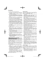 Preview for 32 page of Hitachi DS 14DSL Handling Instructions Manual