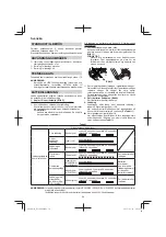 Preview for 54 page of Hitachi DS 14DSL Handling Instructions Manual