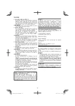 Preview for 56 page of Hitachi DS 14DSL Handling Instructions Manual