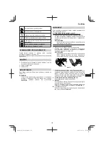 Preview for 103 page of Hitachi DS 14DSL Handling Instructions Manual