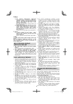 Preview for 108 page of Hitachi DS 14DSL Handling Instructions Manual