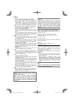 Preview for 112 page of Hitachi DS 14DSL Handling Instructions Manual