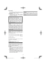 Preview for 132 page of Hitachi DS 14DSL Handling Instructions Manual