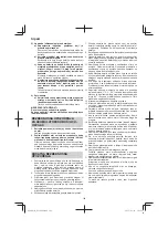 Preview for 142 page of Hitachi DS 14DSL Handling Instructions Manual