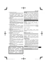 Preview for 169 page of Hitachi DS 14DSL Handling Instructions Manual