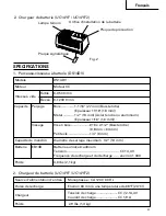 Предварительный просмотр 31 страницы Hitachi DS 14DV Instruction Manual And Safety Instructions