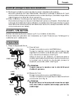 Предварительный просмотр 35 страницы Hitachi DS 14DV Instruction Manual And Safety Instructions