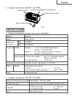 Предварительный просмотр 51 страницы Hitachi DS 14DV Instruction Manual And Safety Instructions