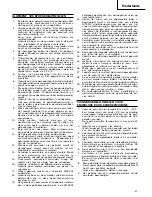 Предварительный просмотр 29 страницы Hitachi DS 14DVA Handling Instructions Manual