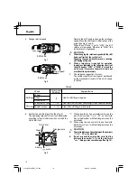 Preview for 16 page of Hitachi DS 18DBEL Safety Instructions And Instruction Manual