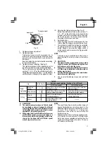 Preview for 17 page of Hitachi DS 18DBEL Safety Instructions And Instruction Manual