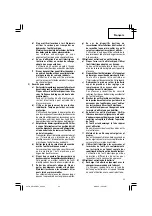 Preview for 23 page of Hitachi DS 18DBEL Safety Instructions And Instruction Manual