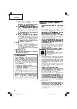 Preview for 24 page of Hitachi DS 18DBEL Safety Instructions And Instruction Manual