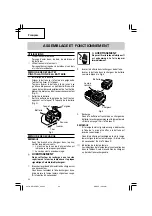 Preview for 32 page of Hitachi DS 18DBEL Safety Instructions And Instruction Manual