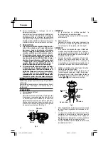 Preview for 34 page of Hitachi DS 18DBEL Safety Instructions And Instruction Manual