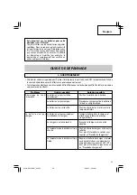 Preview for 39 page of Hitachi DS 18DBEL Safety Instructions And Instruction Manual