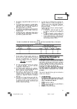 Preview for 45 page of Hitachi DS 18DBEL Safety Instructions And Instruction Manual