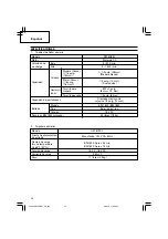 Preview for 50 page of Hitachi DS 18DBEL Safety Instructions And Instruction Manual