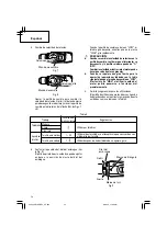 Preview for 54 page of Hitachi DS 18DBEL Safety Instructions And Instruction Manual