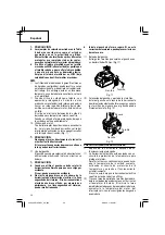 Preview for 56 page of Hitachi DS 18DBEL Safety Instructions And Instruction Manual