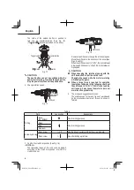 Preview for 16 page of Hitachi DS 18DBL2 Instruction Manual