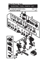 Hitachi DS 18DSAL Parts List preview