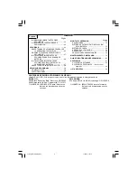 Предварительный просмотр 3 страницы Hitachi DS 18DSDL Safety Instructions And Instruction Manual