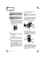 Предварительный просмотр 14 страницы Hitachi DS 18DSDL Safety Instructions And Instruction Manual