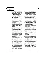 Предварительный просмотр 24 страницы Hitachi DS 18DSDL Safety Instructions And Instruction Manual