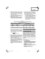 Предварительный просмотр 27 страницы Hitachi DS 18DSDL Safety Instructions And Instruction Manual