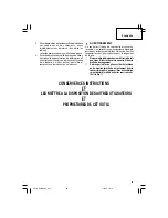 Предварительный просмотр 29 страницы Hitachi DS 18DSDL Safety Instructions And Instruction Manual