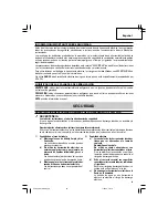 Предварительный просмотр 43 страницы Hitachi DS 18DSDL Safety Instructions And Instruction Manual