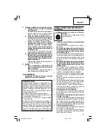 Предварительный просмотр 45 страницы Hitachi DS 18DSDL Safety Instructions And Instruction Manual