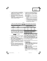 Предварительный просмотр 47 страницы Hitachi DS 18DSDL Safety Instructions And Instruction Manual