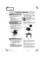 Предварительный просмотр 52 страницы Hitachi DS 18DSDL Safety Instructions And Instruction Manual