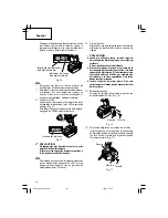 Предварительный просмотр 58 страницы Hitachi DS 18DSDL Safety Instructions And Instruction Manual