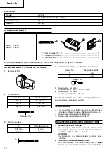 Preview for 12 page of Hitachi DS 7DT Handling Instructions Manual