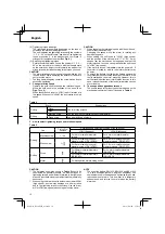 Предварительный просмотр 10 страницы Hitachi DS14DSFL Handling Instructions Manual