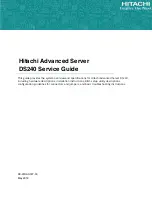 Hitachi DS240 Service Manual preview