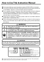 Preview for 2 page of Hitachi DSP-45AT6N Instruction Manual