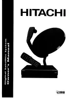 Hitachi DSS SYSTEM Owner'S Manual preview