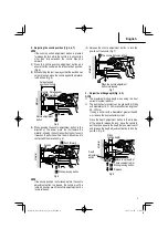 Preview for 9 page of Hitachi Dust extractor system Instruction Manual