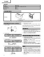 Предварительный просмотр 12 страницы Hitachi DV 10DVA Handling Instructions Manual