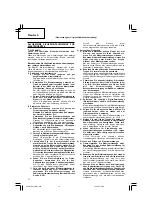 Предварительный просмотр 16 страницы Hitachi DV 14DBL Handling Instructions Manual