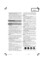 Предварительный просмотр 21 страницы Hitachi DV 14DBL Handling Instructions Manual