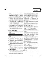 Предварительный просмотр 31 страницы Hitachi DV 14DBL Handling Instructions Manual