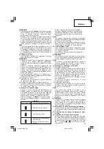 Предварительный просмотр 43 страницы Hitachi DV 14DBL Handling Instructions Manual